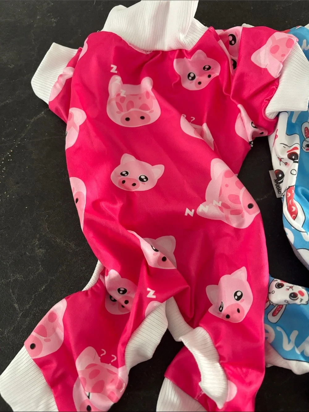 Colorful Printed Pet Pajamas Set - Pigs, Puppies, Ducks & Cows